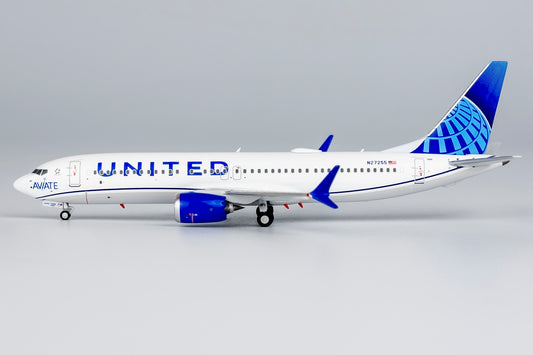NG Models 1:400  United Airlines 737 MAX 8 N27255 "Aviate sticker" NG 88041