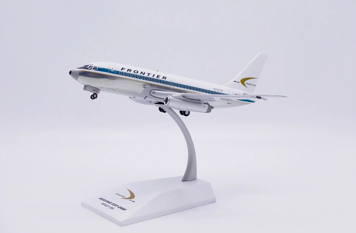JC Wings 1:200 Frontier Airlines Boeing 737-200 N7377F "Polished" XX20506