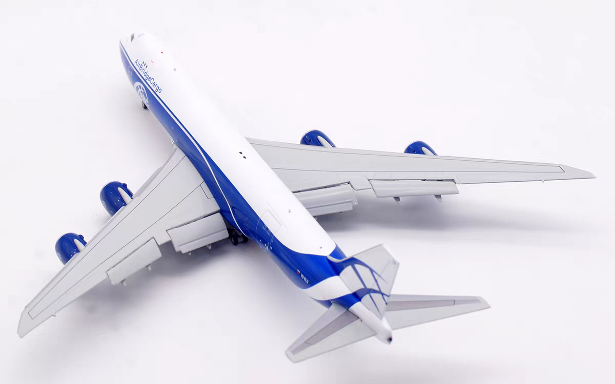 HX Models 1:400 AirBridgeCargo Boeing 747-8F VQ-BLQ B632601