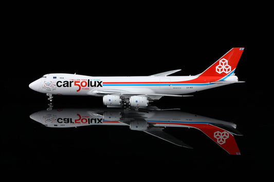 HX Models 1:400 Cargolux Boeing 747-8F LX-VCC "50 Years" B632001