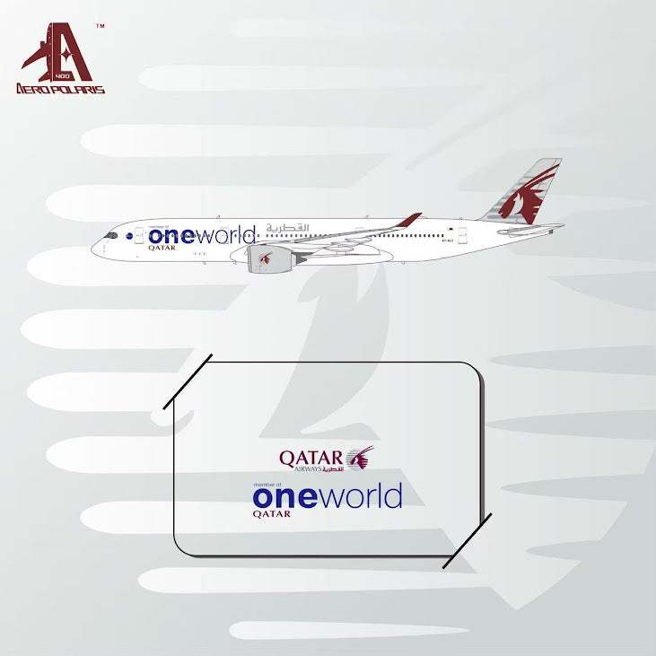 Pre-Order Aero Polaris 1:400 Qatar Airways Airbus A350-900 A7-ALZ "oneworld" HA3590008