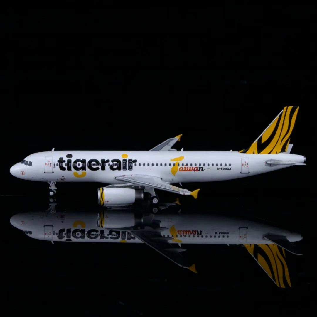 Kylin Models 1:400 Tiger Air Airbus A320 B-50003 K322TTW01