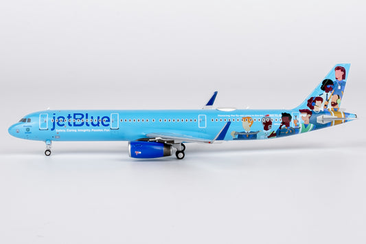 NG Models 1:400 jetBlue Airways Airbus A321 "BlueUnity" N970JB NG 13131