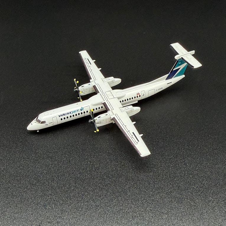 3D Design Deck 1:400 Westjet Encore Bombarder Q400 C-GDEW 127