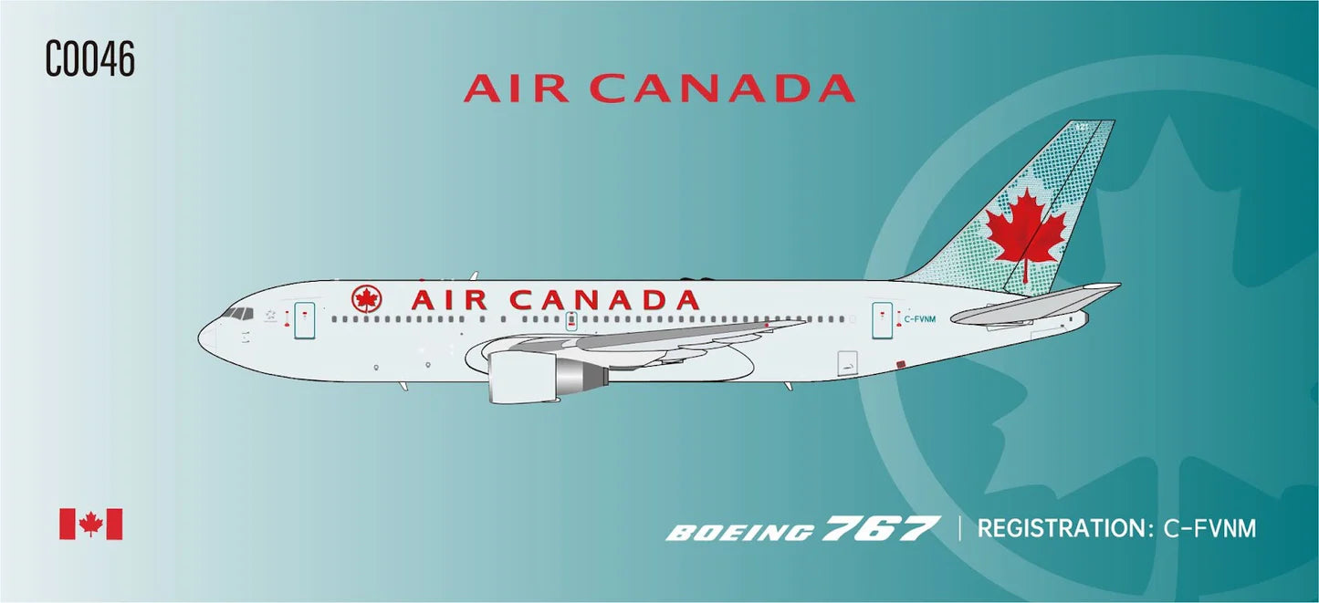 *Imperfect* C Models 1:400 Air Canada Boeing 767-200 C-FVNM C0046