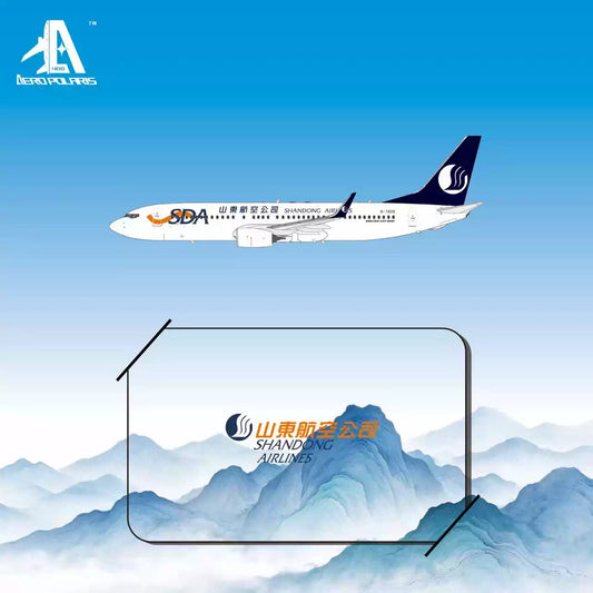Pre-Order Aero Polaris 1:400 Shandong Airlines Boeing 737-800 B-7808 HA7380053
