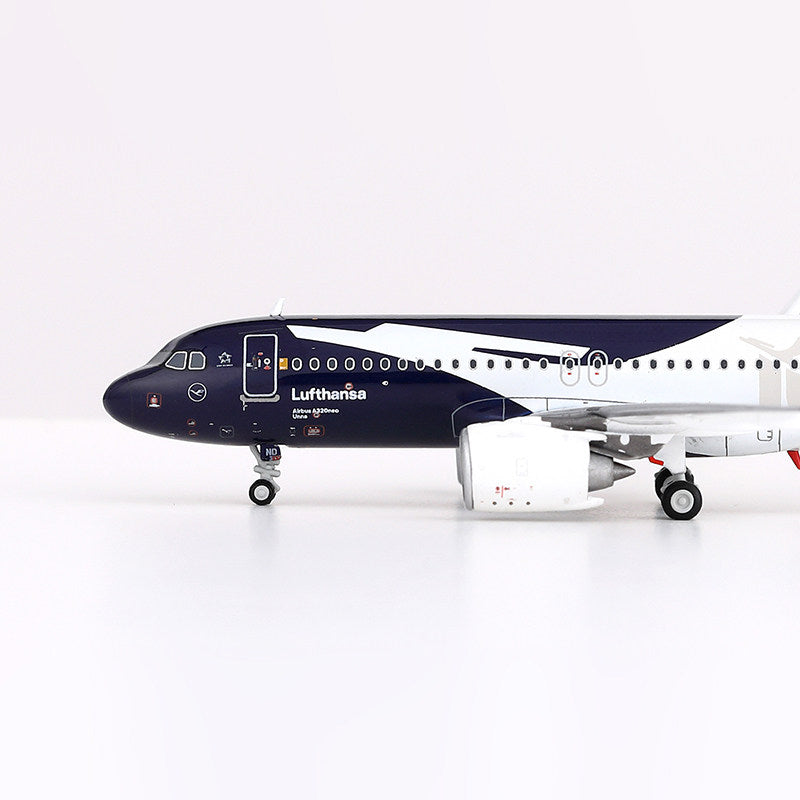 HX Models 1:400 Lufthansa Airbus A320neo D-AIND "100th Anniversary"