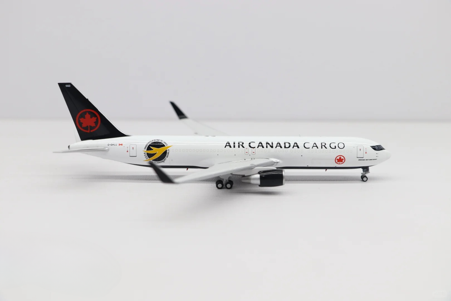 C Models 1:400 Air Canada Cargo Boeing 767-300F C-GHLU "Air Transport World 2024" C0047