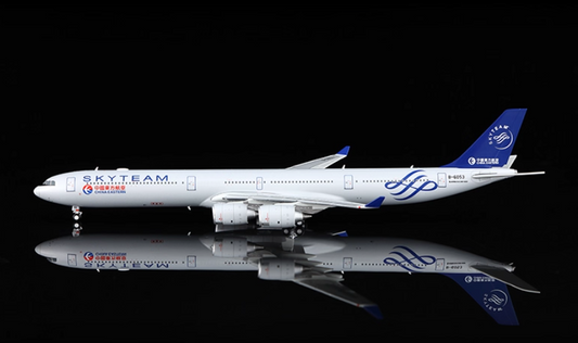 YY Wings 1:400 China Eastern Airbus A340-600 B-6053 "Skyteam"
