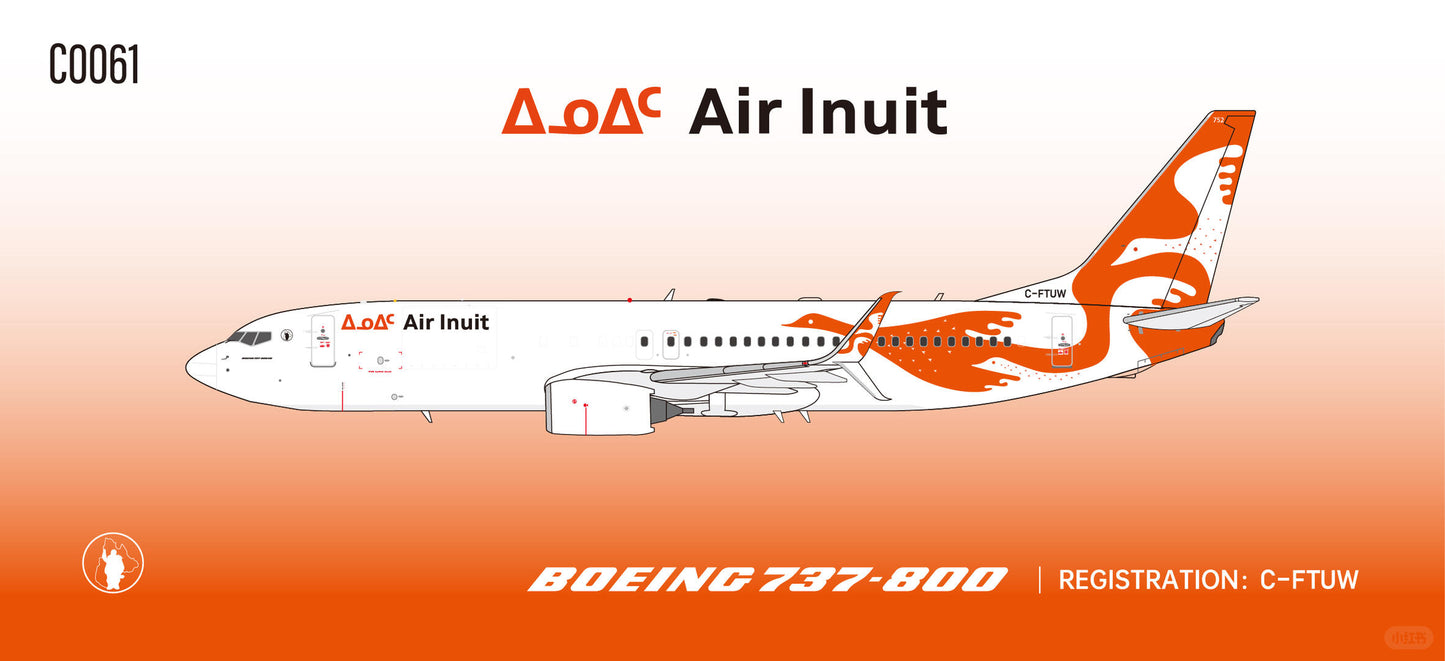 C Model 1:400 Air Inuit Boeing 737-800C C-FTUW C0061