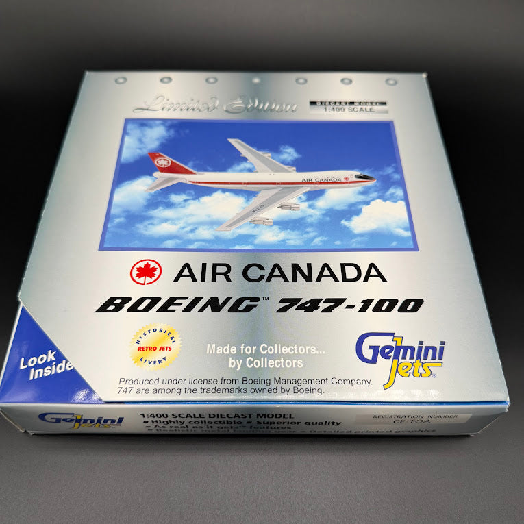 Gemini Jets 1:400 Air Canada Boeing 747-100 CF-TOA