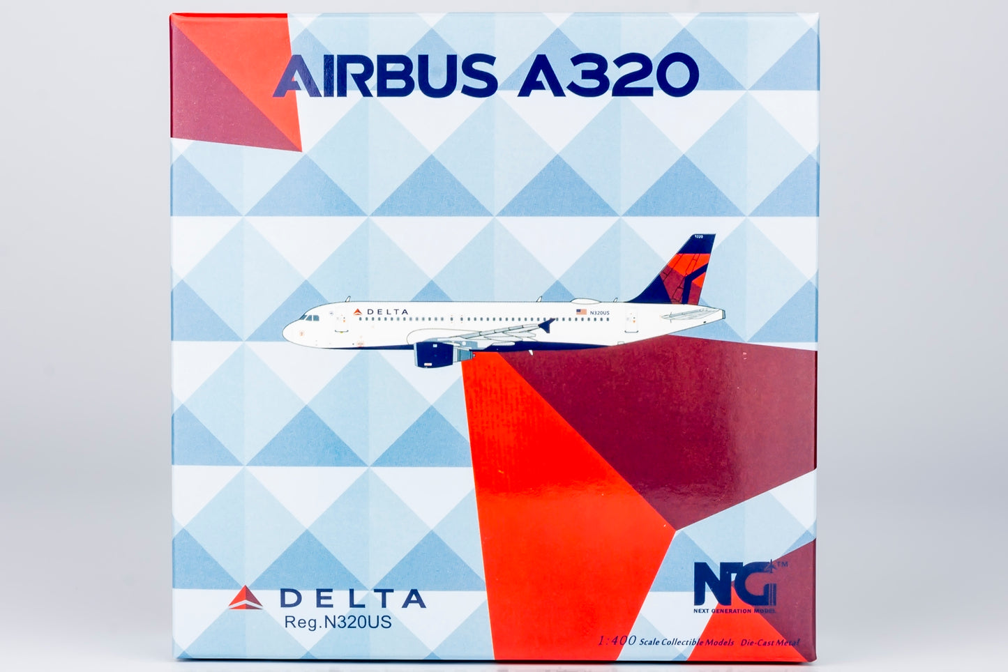 NG Models 1:400 Delta Air Lines Airbus A320 N320US NG 15043