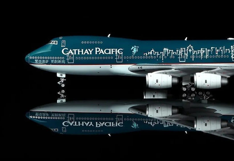 YY Wings 1:400 Cathay Pacific Boeing 747-200 B-HIB "Sprit of Hong Kong"