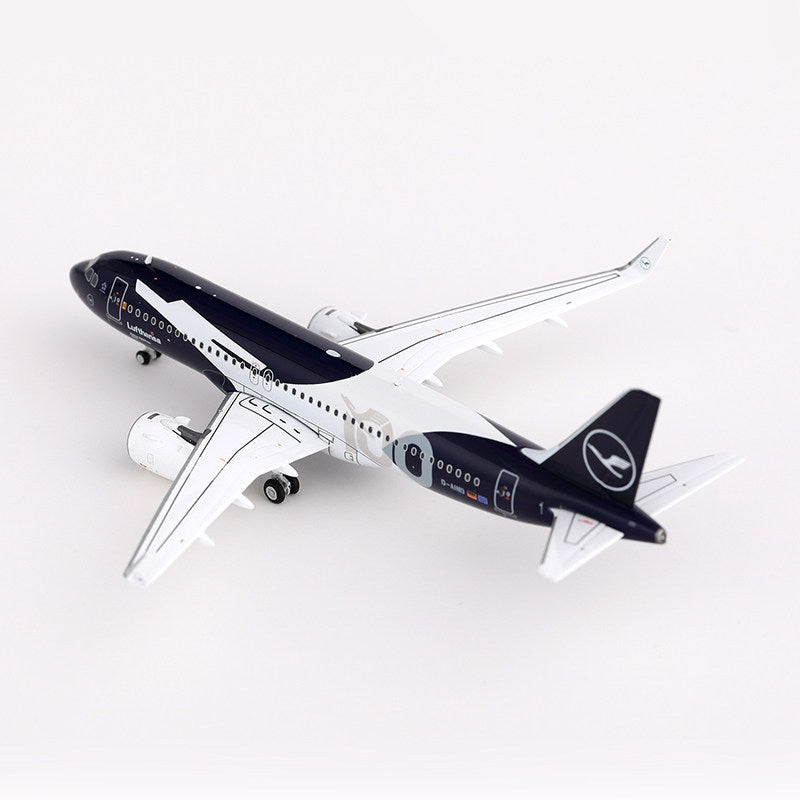 HX Models 1:400 Lufthansa Airbus A320neo D-AIND "100th Anniversary"