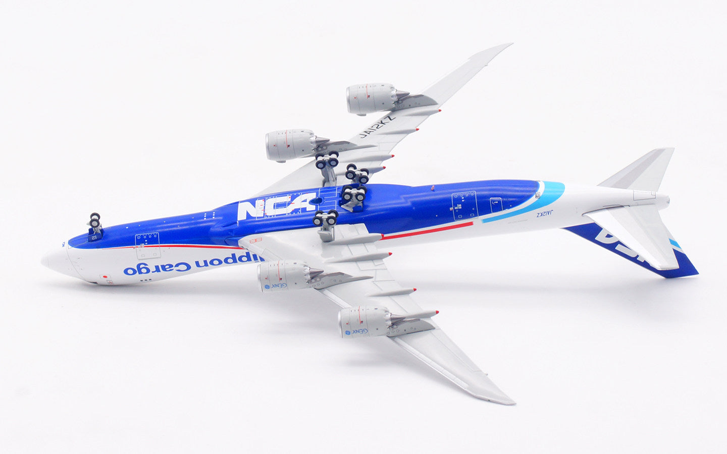 HX Models 1:400 Nippon Cargo Airlines (NCA) Boeing 747-8F JA12KZ