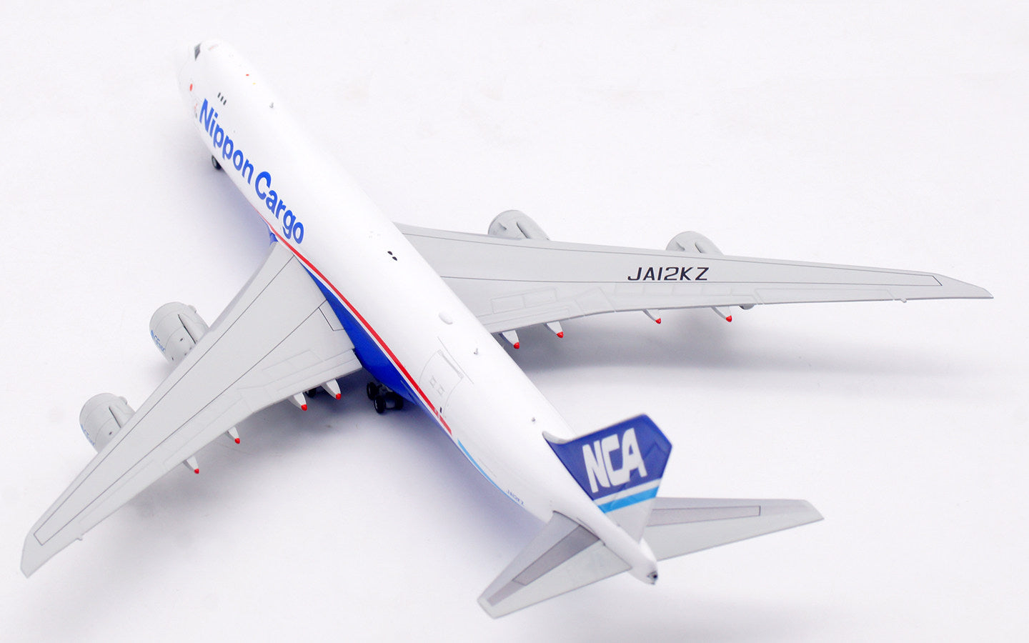 HX Models 1:400 Nippon Cargo Airlines (NCA) Boeing 747-8F JA12KZ