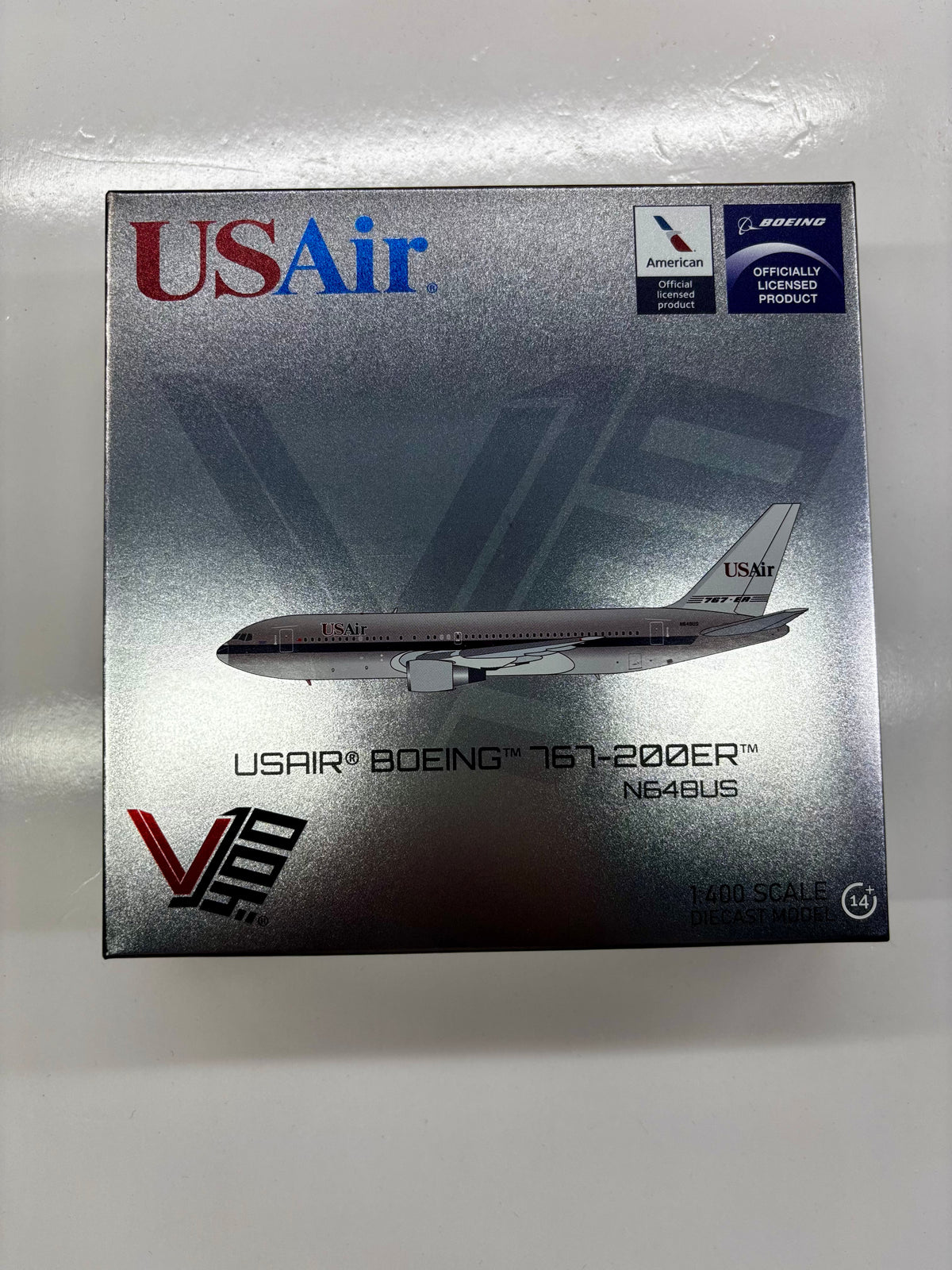 Pre-Order V1:400 USAir Boeing 767-200ER N648US "Piedmont Hybrid" 400004