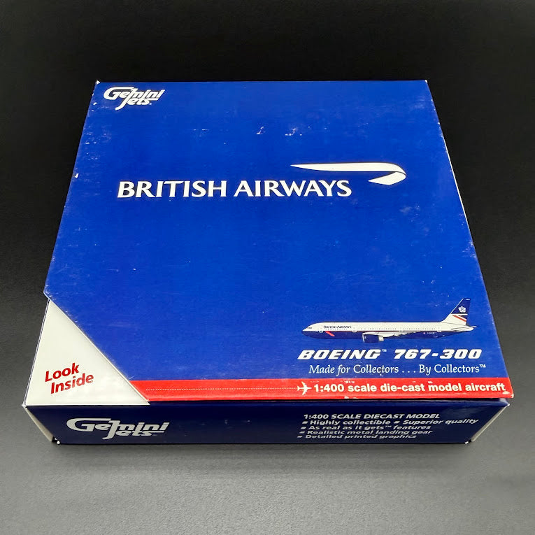 Gemini Jets 1:400 British Airways Boeing 767-300 G-BNWM
