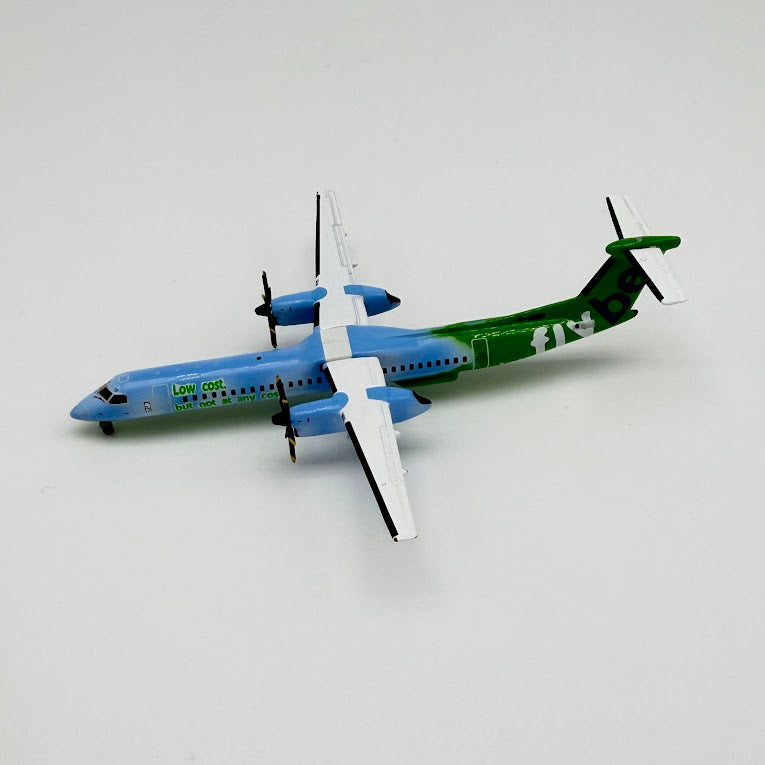 Gemini Jets 1:400 Flybe Bombardier Dash 8 Q400 G-JEDP "Green Carbon Offset"
