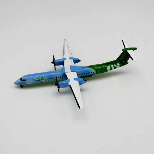 Gemini Jets 1:400 Flybe Bombardier Dash 8 Q400 G-JEDP "Green Carbon Offset"