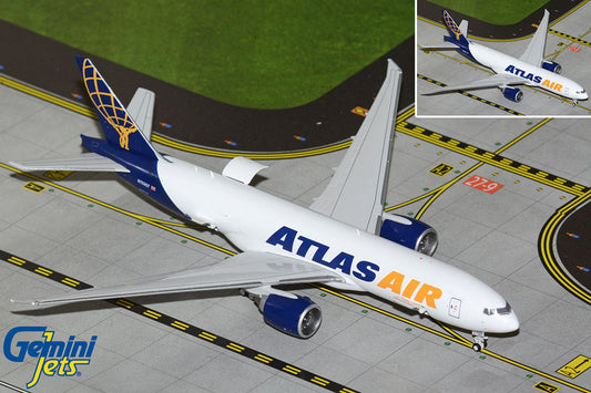 GeminiJets 1:400 Atlas Air Boeing 777-200LRF N703GT GJGTI2147