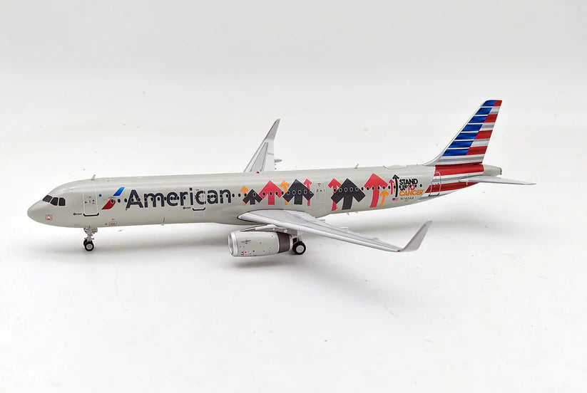 InFlight200 American Airlines Airbus A321-231 N162AA "Stand Up to Cancer" IF321AA0124
