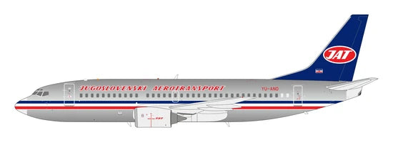 Pre-Order Inflight200 Yugoslav Airlines (JAT) Boeing 737-3H9 YU-AND "Polished" IF733JU0127P