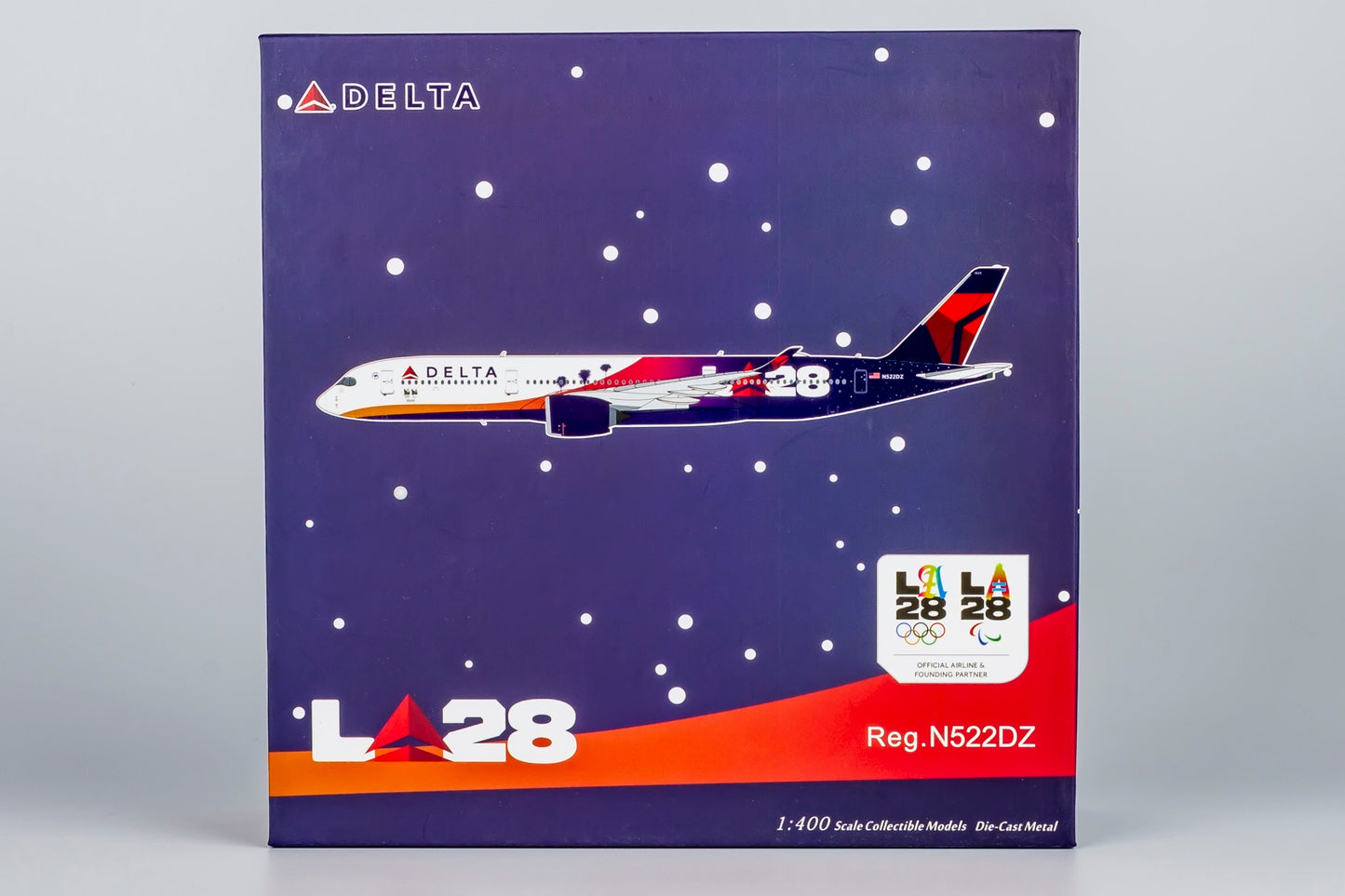 NG ULTIMATE 1:400 Delta Air Lines A350-900 N522DZ LA28 livery NG 39071