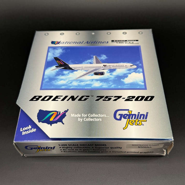 Gemini Jets 1:400 National Airlines Boeing 757-200 N506NA