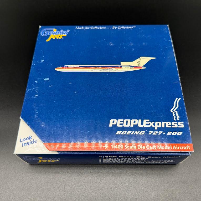 Gemini Jets 1:400 People Express Boeing 727-200 N511PE