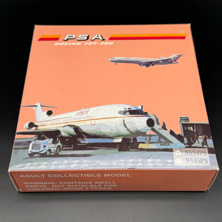 1:400 PSA Boeing 727-200 N534PS "Limited Edition 240 pieces"