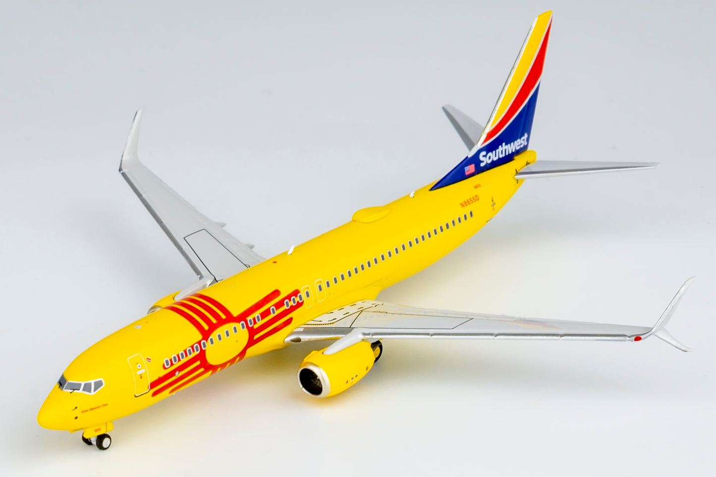 NG Models 1:400 Southwest Airlines Boeing 737-800 (scimitar) "New Mexico One" N8655D NG 58210