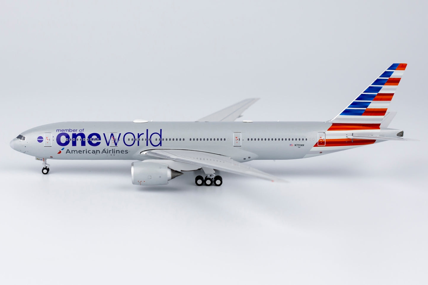 NG Models 1:400 American Airlines 777-200 "OneWorld" N791AN NG 72017