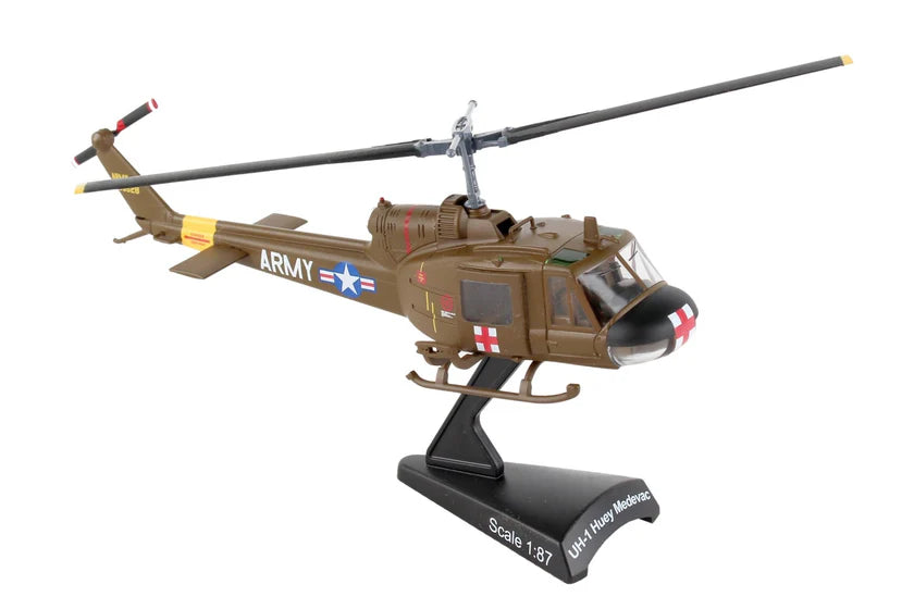 Postage Stamp 1:87 U.S. Army UH-1 Huey Medevac PS5601-2