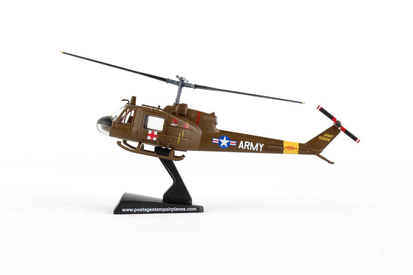 Postage Stamp 1:87 U.S. Army UH-1 Huey Medevac PS5601-2