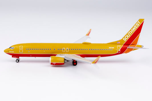 NG Models 1:400 Southwest Airlines 737 MAX 8 N871HK Desert Gold Retro "The Herbert D. Kelleher" NG 88001