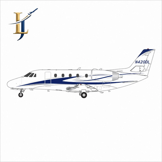 Pre-Order Legacy Jets 1:50 Cessna Citation 560XL Excel N420DL LJ11516-4