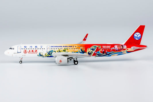 NG Models 1:400 Sichuan Airlines A321neo B-302T (Wuliaye) NG 13106