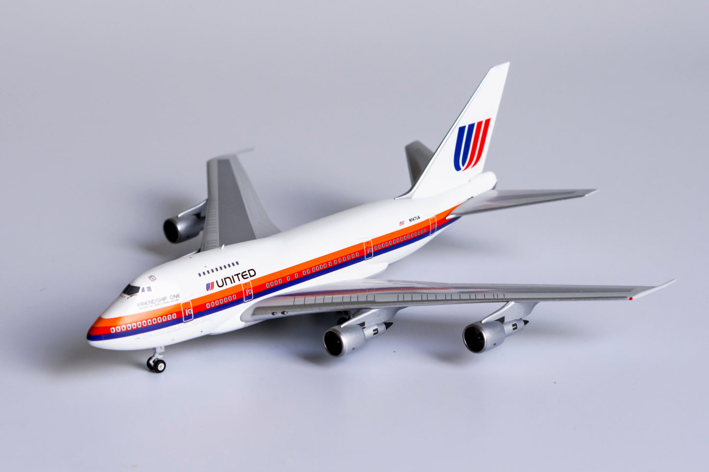 NG Models 1:400 United Airlines Boeing 747SP Saul Bass N174UA NG 07015