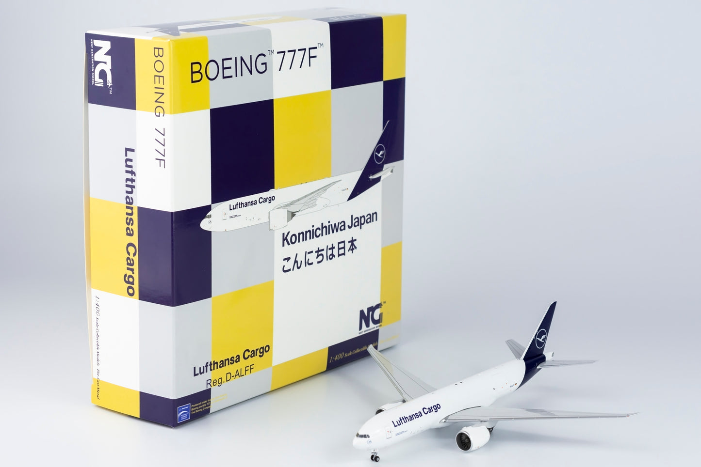 NG Models 1:400 Lufthansa Cargo Boeing 777F D-ALFF NG 72003