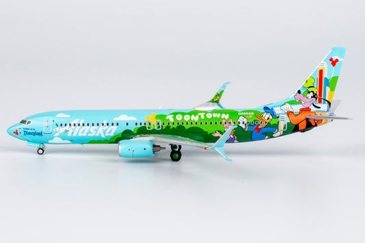 NG Models 1:400 Alaska Airlines 737-800/w N565AS “Mickey’s Toontown Express” NG 58222