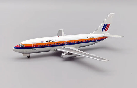 InFlight200 United Airlines Boeing 737-200 N9051U Saul Bass IF732US1224P
