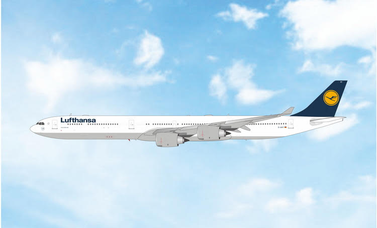 Pre-Order Phoenix Models 1:400 Lufthansa Airbus A340-600 D-AIHY "Last Flight" 04708