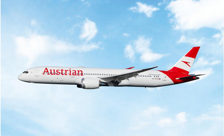 Pre-Order Phoenix Models 1:400 Austrian Airlines Boeing 787-9 OE-LPG 12110