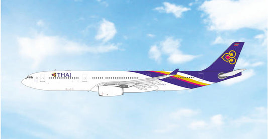 Pre-Order Phoenix Models 1:400 Thai Airways Airbus A330-300 HS-TEX 12137
