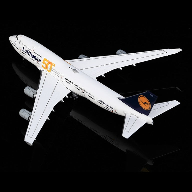 YY Wings 1:400 Lufthansa Boeing 747-400 D-ABVH "50 Years, Boeing and Lufthansa"