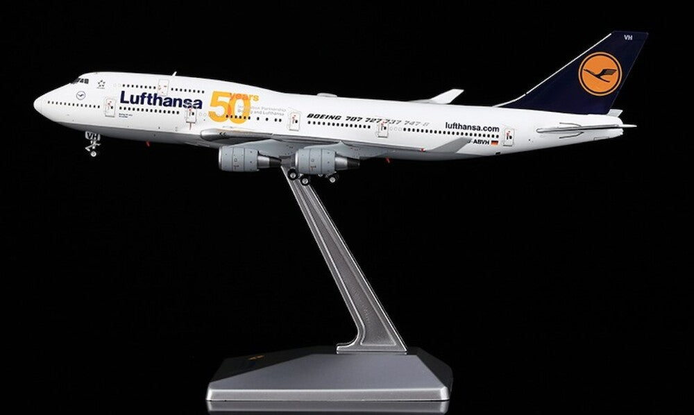 YY Wings 1:400 Lufthansa Boeing 747-400 D-ABVH "50 Years, Boeing and Lufthansa"