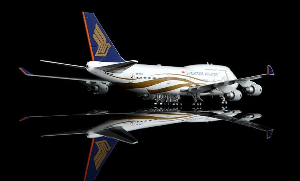YY Wings 1:400 Singapore Airlines Boeing 747-400 9V-SMZ "50th Anniversary"
