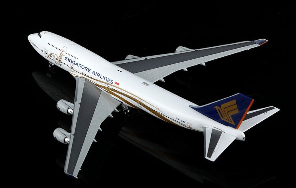 YY Wings 1:400 Singapore Airlines Boeing 747-400 9V-SMZ "50th Anniversary"