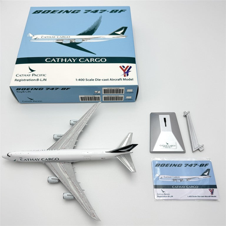 YY Wings 1:400 Cathay Pacific Cargo Boeing 747-8F B-LJN – Wildcat